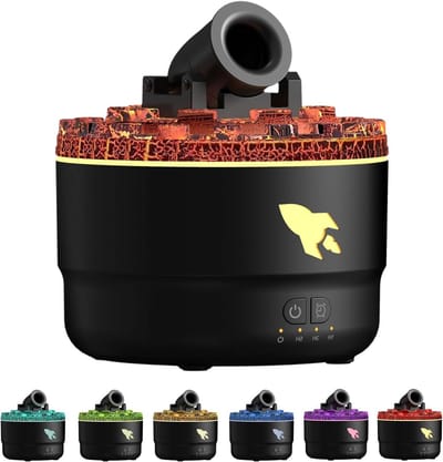 Etherische olie diffuser 200 ml Cool Mist luchtbevochtiger met 7 kleuren lichten en timer waterloze automatische uitschakeling