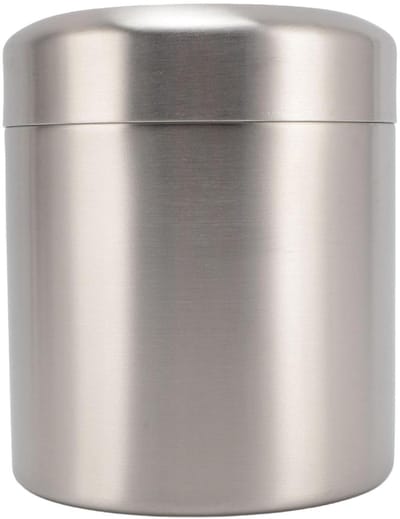 Desktop Prullenbak - Mini Afvalmand - Ruimte Besparen - Draaibare Klep - 3.3 Liter - Zilverkleurig