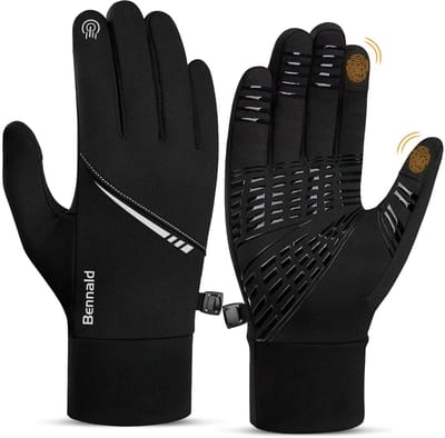 Dailygoods- Winterhandschoenen Waterdicht - Fietshandschoenen - Touchscreen-handschoenen - Warme Skihandschoenen - Winddichte Loophandschoenen - XL