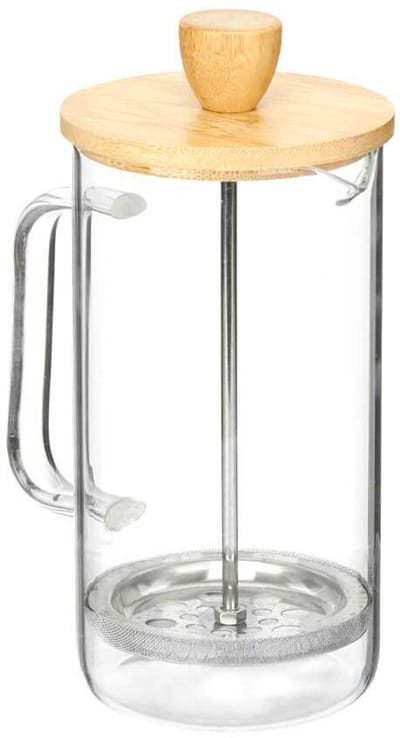 Theepot Vivalto SW8132 600ML Natuurlijk Bamboe Borosilicaatglas 600 ml