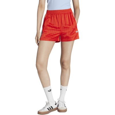 Adidas Originals  Originals Pin-stripe Satin Shorts Bold Oran Größe: XXS | Kurze Sporthosen Outlet | Damen