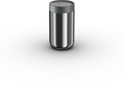 BergHOFF Home Nommie – Thermos Lunchbox - Food Jar 0.75L – Lekvrije Yoghurtbeker To Go – Isoleerbeker voor Soep - Dubbelwandige Isolatie - RVS Thermische Voedselcontainer – Houdt 6u Warm/Koud – Khaki & Zilver