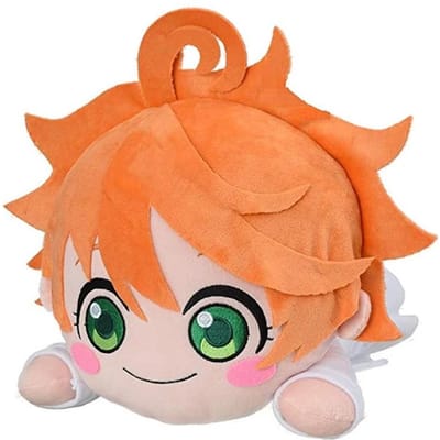 The Promised Neverland Mega Jumbo Nesoberi Knuffel Zacht Pluche Emma Pop Pop 40cm oranje
