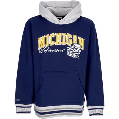 Herenhoodie NCAA Premium Vintage Logo Fleecehoodie Micwol Navy