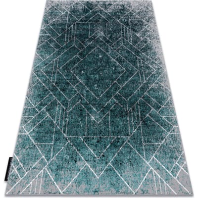 Kleden Rugsx Tapijt DE LUXE modern 626 Geometrisch, ruitjes 240x340 cm