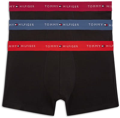 Boxer Tommy Hilfiger 3P Trunk Wb - Fashion Wear - Volwassen