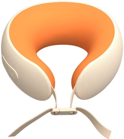 U-vormig massagekussen, draagbare elektrische nekbescherming voor de nek, warm kompres met constante temperatuur en timer van 10 minuten-Belle's product