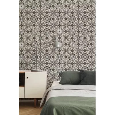 Decoprint Antibes Behang getekende bloemen motief - AN28240   5415058090098   Behang