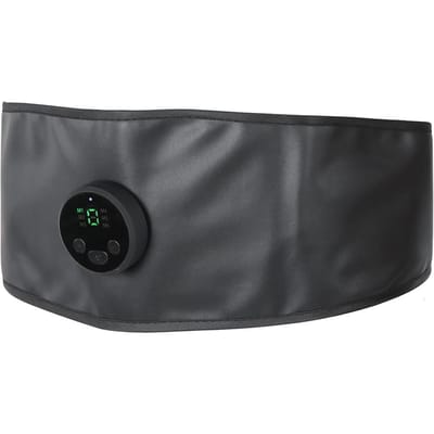 EMS Fitness Riem Verstelbare Buikspiertrainer Afslankende Taille Verstevigende Sticker gray
