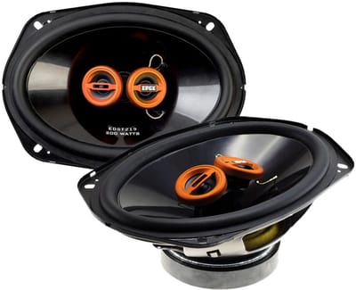 EDGE EDST219-E6 | 6x9" | 2 x 100 Watt RMS @ 4Ω | 3-Weg Coaxiaal Luidsprekers