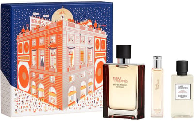 Hermes Terre D'Hermes Giftset 155 ml - Edp Spray Intense 100ml/Edp Spray Intense Spray 15ml/After Shave Balm 40ml