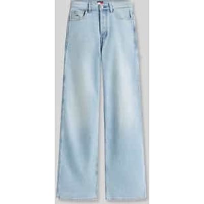 Wide & loose fit jeans van katoenmix model 'CLAIRE'