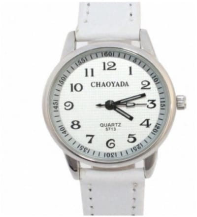 Horloge Chaoyonada wit 3 cm - Charme Bijoux