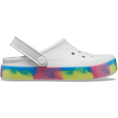 Crocs Off Court - Kinder Klompen - Glitter Band - Atmosphere Multi