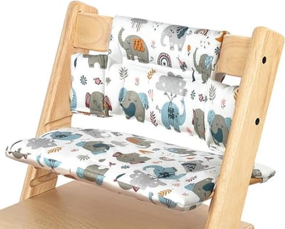 Zitkussen voor Kinderstoelen – Comfortabel en Eenvoudig Bevestigbaar, Verkrijgbaar in Diverse Kleuren en Stijlen