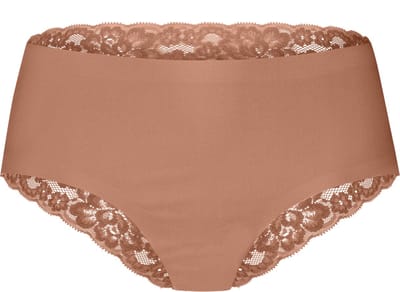 Ten Cate Secrets hipster met kant hazelnut voor Dames | Maat S