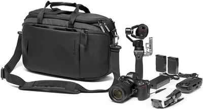 Cameratas Rugzak - Fototas Laptop - Camera Beschermen - Verstelbare Vakken - Voor Laptop - Zwart