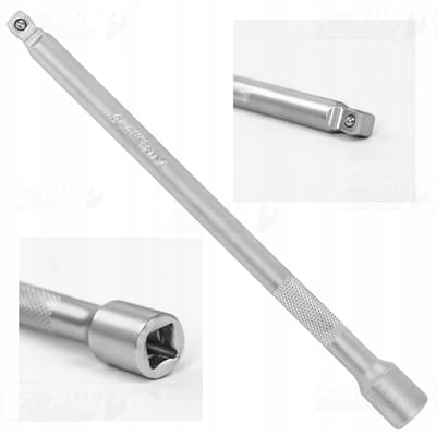 Verstelbare 1/4" verlenging 150 mm CrV - Precisie in krappe ruimtes