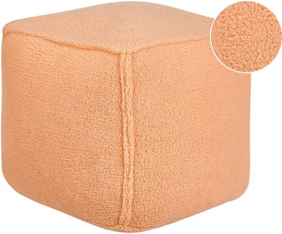ALIPUR - Poef - Oranje - Polyester