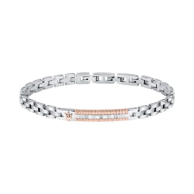 Maserati - JM423ATY18 - Armband - Heren - 18cm - DIAMONDS