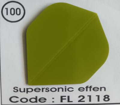 Dart Flights - 10 sets (30 stuks) - 100 micro - Supersonic - FL2118