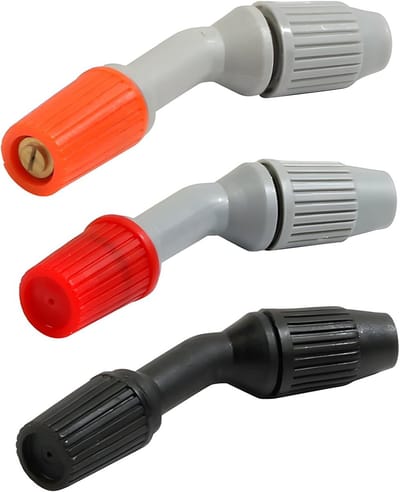 3 Plastic Spray Nozzles voor Tuinirrigatie, Vervangbare Spuitmonden voor Watergeven en Schoonmaken