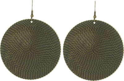 Behave - Grote oorhangers met etnisch motief - Statement voor avondlook