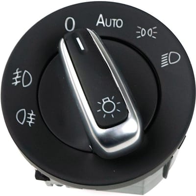 Bouton de Commande de Phare BDP190 Pour VW Amarok Beetle Caddy 4 CC Golf 6 Passat B7 Polo 5 T6 Sharan 2 Tiguan Touran 1 UP! Siège Alhambra 2 3C8941431A