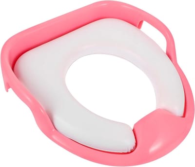 Kindertoilet Bril - Zindelijkheidstrainer - Zelfstandig Leren - Opvouwbaar Ontwerp - 32 x 29.5 cm - Roze