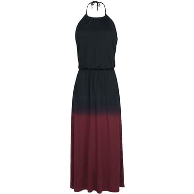 Black Premium by EMP Maxi-jurk - Wild Tales - XS tot XXL - voor Vrouwen - zwart-rood