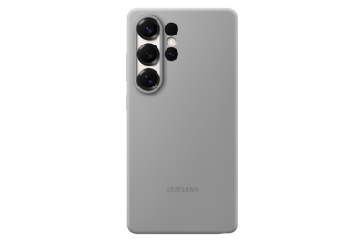 Originele Silicone Backcover voor de Samsung Galaxy S25 Ultra - Grijs