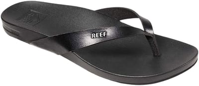 Reef Cushion Courtblack Dames Slippers - Zwart - Maat 37,5