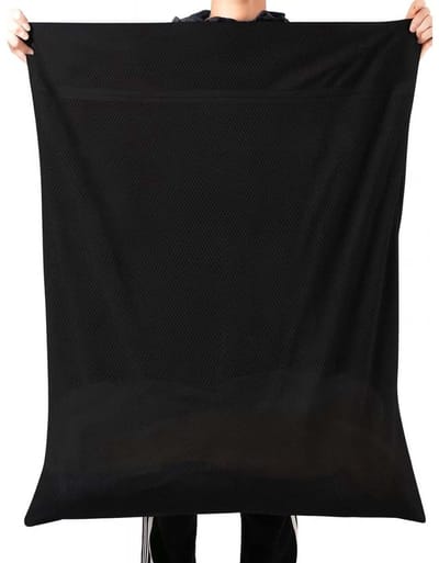 BOTC Waszakken - 90*110cm Waszak Groot - 1 set van 2 stuks - Waszak Wasmachine - Laundry bag - Waszakken - Zwart