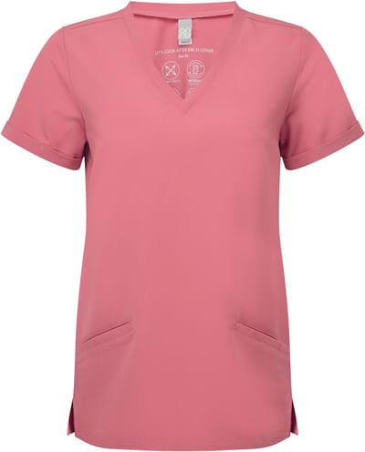 Schort/Tuniek/Werkblouse Dames M Onna Calm Pink 42% Polyester, 33% , 19% Viscose, 6% Elasthan