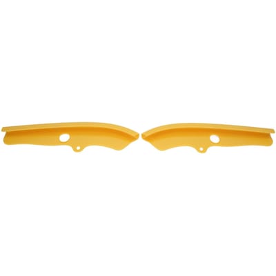 2 stuks Voorbumper Lipbeschermer ABS Vervanging voor Dodge Challenger SRT 392 2015?2018 yellow