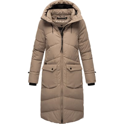 Marikoo Tomomii dames winterjas – lang, warm & met capuchon