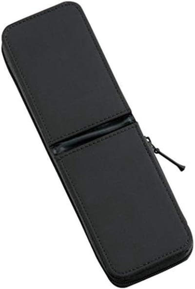 Pennenetui - Etui L - Bureau organiseren - Magnetische sluiting - 20 x 6.2 x 2.4 cm - Zwart blauw
