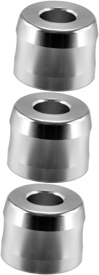 Scheerhouder Set - Scheermes Standaard - Badkamer Organisatie - Roestvrij Aluminium Materiaal - 3 Stuks - Zilver