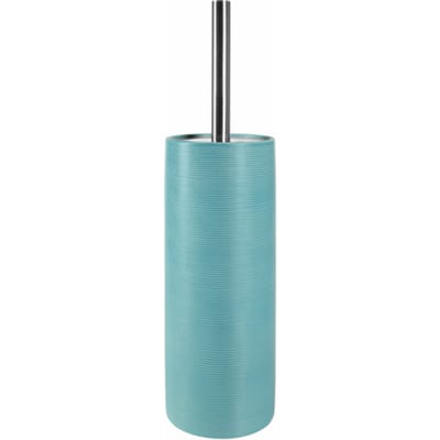 Spirella Toiletborstel met Houder - Tube Ribbed Toiletborstelhouder - Verwisselbaar Borstelhoofd - Badkameraccessoires