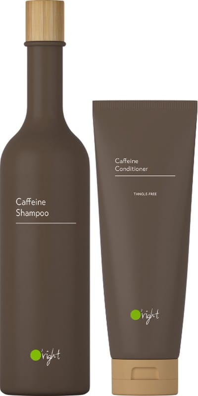 O’right Duo Caffeine Shampoo 400ml & Conditioner 250ml - Tegen haaruitval