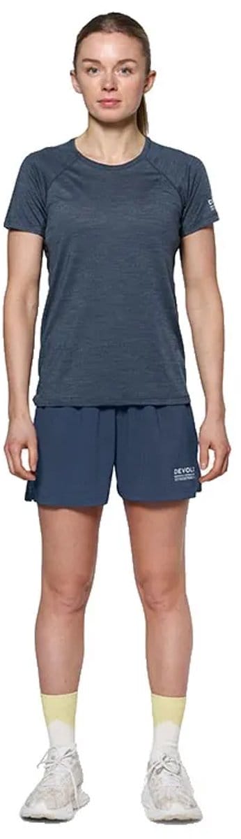Devold Of Norway Endurance Merino 130 T-shirt Met Korte Mouwen Blauw M Vrouw