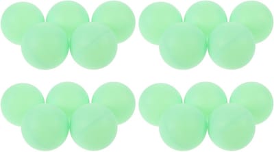 Lichtgevende Pingpongballen - Glow Tafeltennis - Nachtelijke Feestjes - Hoge Veerkracht - 20 Stuks - Wit