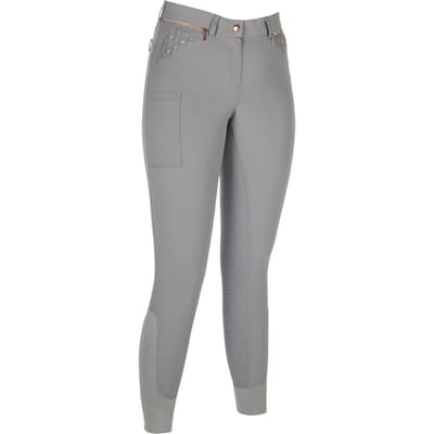 Damesbroek met volledige grip HKM Rosegold Sparkle