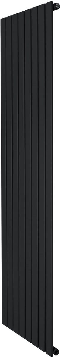 1-kolom design radiator - 1800x560 mm - zwart - vlakke panelen