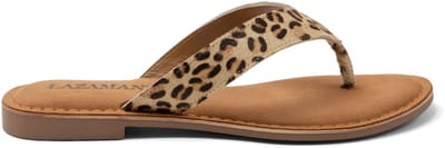 Lazamani - Jule Dames Teenslippers Leopard - Maat 36