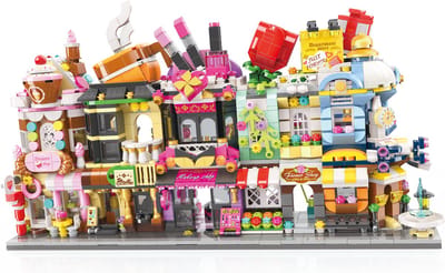 Keeppley City Corner Serie 1 – complete serie bestaande uit: C0101, C0102, C0103, C0104, C0105