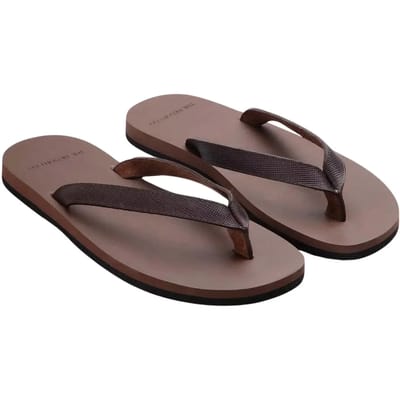 Leren slippers The Resort Co Saffiano