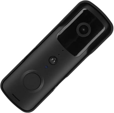 Video Deurbel - Slimme Camera - Veiligheid Thuis - Draadloze WiFi Connectie - 1080P HD - Zwart