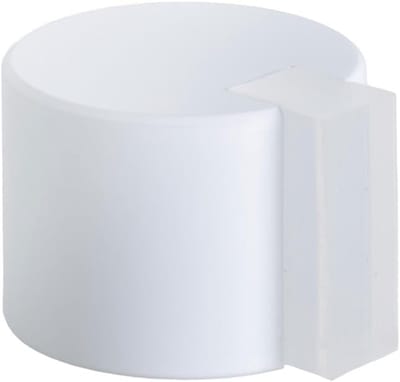 Deurstopper - Muurbeveiliging - Binnengebruik - Zelfklevend - 24 x 20 mm - Wit