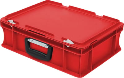 Alpac Kunststof Opbergkoffer - Hobbykoffer - Viskoffer - 400 x 300 x 133 mm - 10L - Rood